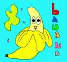 Dibujo Banana pintado por LLUÏSAPUIG