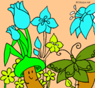 Dibujo Fauna y flora pintado por puy