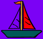 Dibujo Barco velero pintado por carlitos