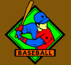 Dibujo Logo de béisbol pintado por eduardo