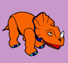 Dibujo Triceratops II pintado por dulcenabidad