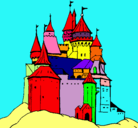 Dibujo Castillo medieval pintado por LuisDavid