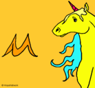Dibujo Unicornio pintado por juancarlos