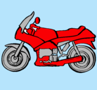 Dibujo Motocicleta pintado por franco