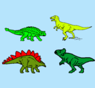 Dibujo Dinosaurios de tierra pintado por matiaspadilla