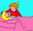 Dibujo La princesa durmiente y el príncipe pintado por kathleeng