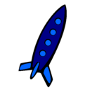 Dibujo Cohete II pintado por fabio