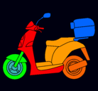 Dibujo Ciclomotor pintado por ldsawqzxvc