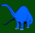 Dibujo Braquiosaurio II pintado por alejandroquijanofranco