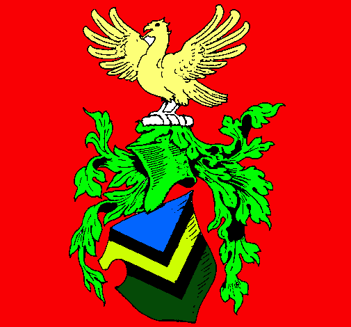 Escudo de armas y aguila 