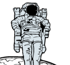 Dibujo Astronauta pintado por MARCOS