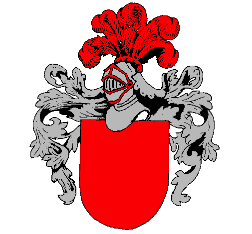 Escudo de armas y casco