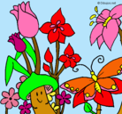 Dibujo Fauna y flora pintado por jesicaabigail