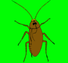Dibujo Cucaracha grande pintado por anngelo