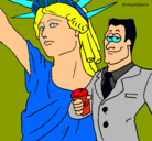 Dibujo Estados Unidos de América pintado por sCdFGbgyFAQNOSABENQ