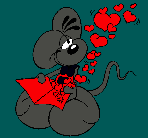 Ratón enamorado