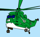Dibujo Helicóptero al rescate pintado por aaron
