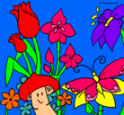 Dibujo Fauna y flora pintado por nayan