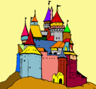Dibujo Castillo medieval pintado por bettoben