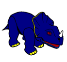 Dibujo Triceratops II pintado por emiliocelic