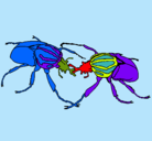 Dibujo Escarabajos pintado por tykm.khgfcse2qzqu8674