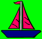 Dibujo Barco velero pintado por ruthcarolina