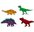 Dibujo Dinosaurios de tierra pintado por rickyyamy