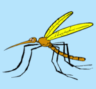 Dibujo Mosquito pintado por manuel