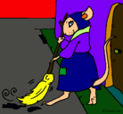 Dibujo La ratita presumida 1 pintado por azulflorenciamuoz