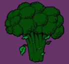 Dibujo Brócoli pintado por zaimir