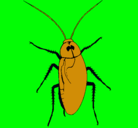 Dibujo Cucaracha grande pintado por derickuriel