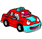 Dibujo Herbie Taxista pintado por isai