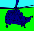 Dibujo Helicóptero al rescate pintado por andresavid