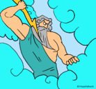 Dibujo Dios Zeus pintado por an1028