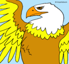 Dibujo Águila Imperial Romana pintado por aliciaa
