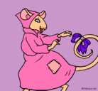 Dibujo La ratita presumida 7 pintado por BEATRIZCUTILLASROMERA