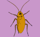 Dibujo Cucaracha grande pintado por MishellMedina