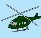Dibujo Helicóptero  pintado por spaider-man