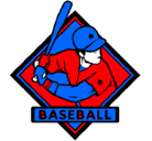 Dibujo Logo de béisbol pintado por eldurakiitoh