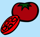 Dibujo Tomate pintado por joelito
