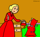 Dibujo Caperucita roja 2 pintado por HELENA