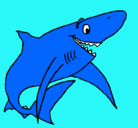 Dibujo Tiburón alegre pintado por braiansamuel