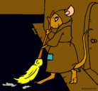 Dibujo La ratita presumida 1 pintado por Iris