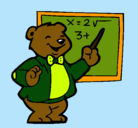 Dibujo Profesor oso pintado por yulian-calveiro