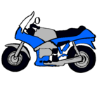 Dibujo Motocicleta pintado por edgar