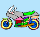 Dibujo Motocicleta pintado por obedabdiel