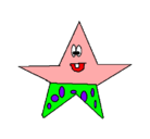 Dibujo Estrella 3 pintado por rommel