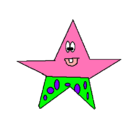 Dibujo Estrella 3 pintado por AlexJG