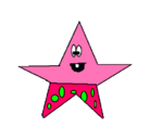 Dibujo Estrella 3 pintado por Carly10