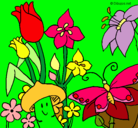 Dibujo Fauna y flora pintado por kikis